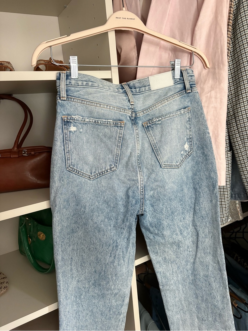 Pistola Cassie Super High Rise Straight Crop Jeans – Baja Wash - Picture 4 of 7